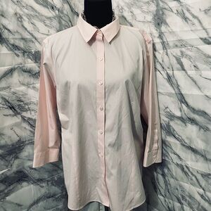 L.L. Bean Pink Button Down Shirt